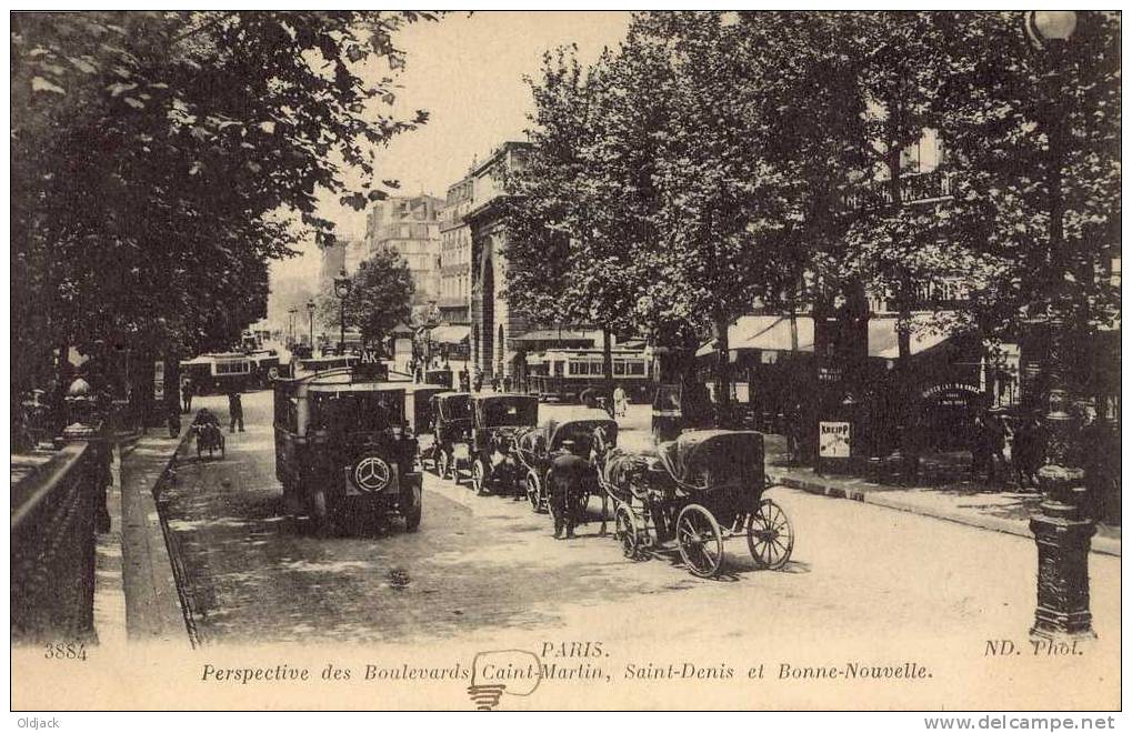 Perspective Des Boulevards Saint-Martin, Saint-Denis Et Bonne-Nouvelle - Arrondissement: 10