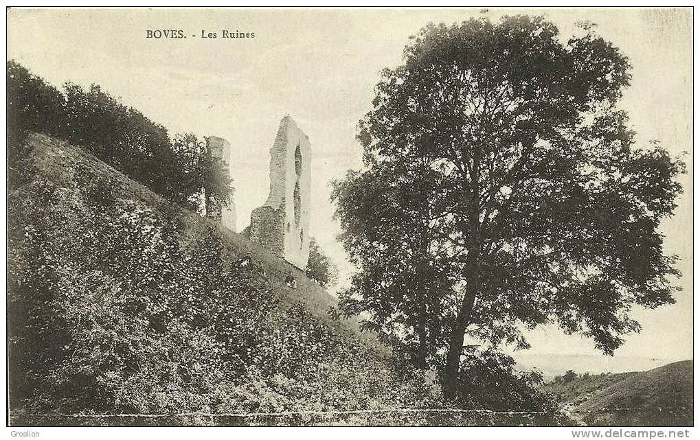 BOVES  - LES RUINES - Boves