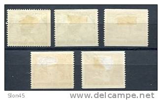 Sweden 1938 Sc 268-0,272 FA 2261-3,265 MH - Unused Stamps
