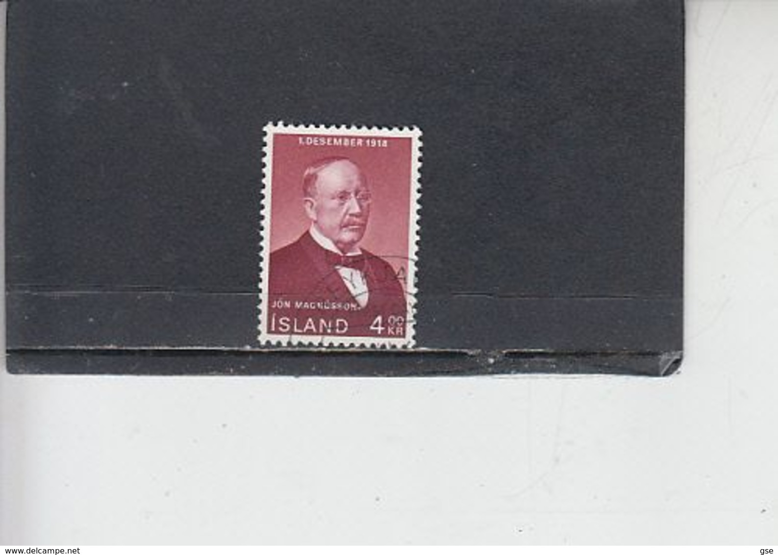ISLANDA 1968  - Yvert  379°- Magnusson - Used Stamps