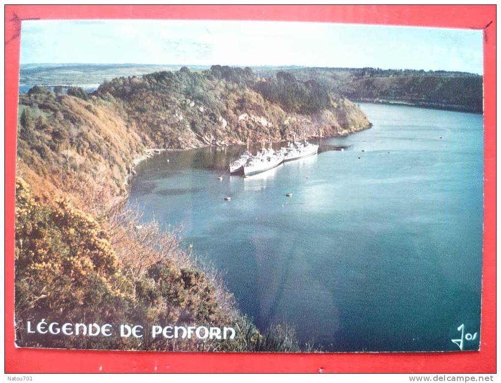 V6-29-finistere-landevennec-legende De Penford-a Lire Au Dos --bateaux - Landévennec