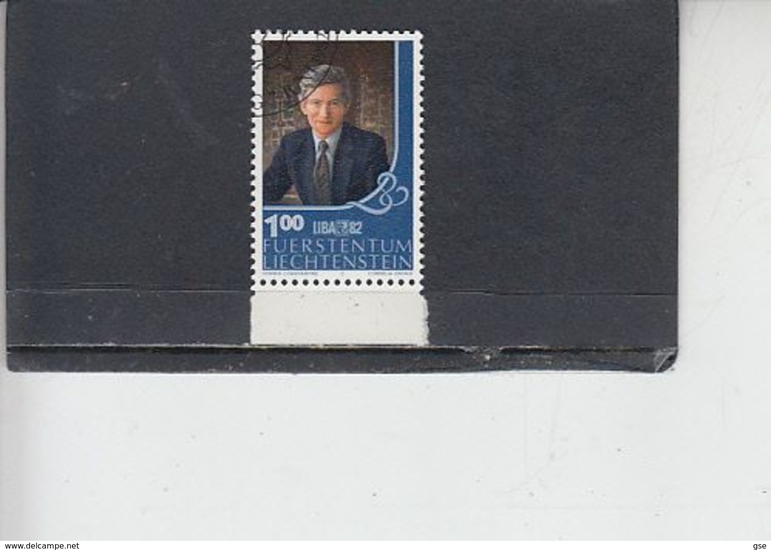 LIECHTENSTEIN  1982 - Unificato 738° -  Expo LIBA '82 - Used Stamps