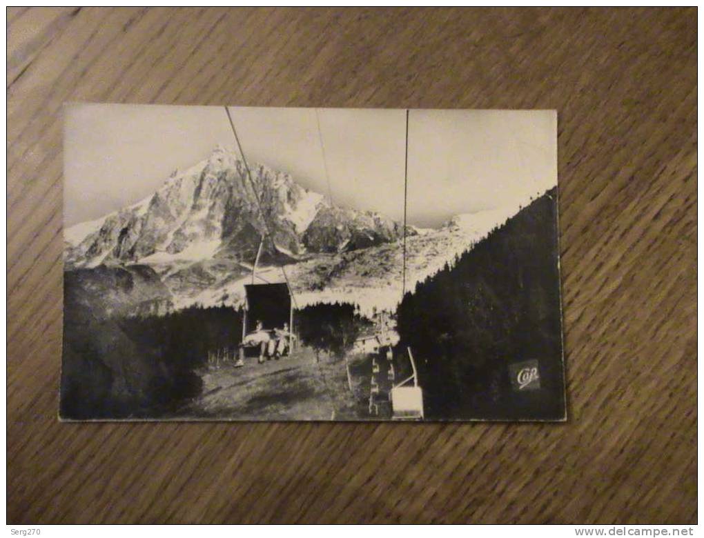 CHAMONIX MONT BLANC TELESIEGE DU GLACIER 1973 - Chamoux Sur Gelon