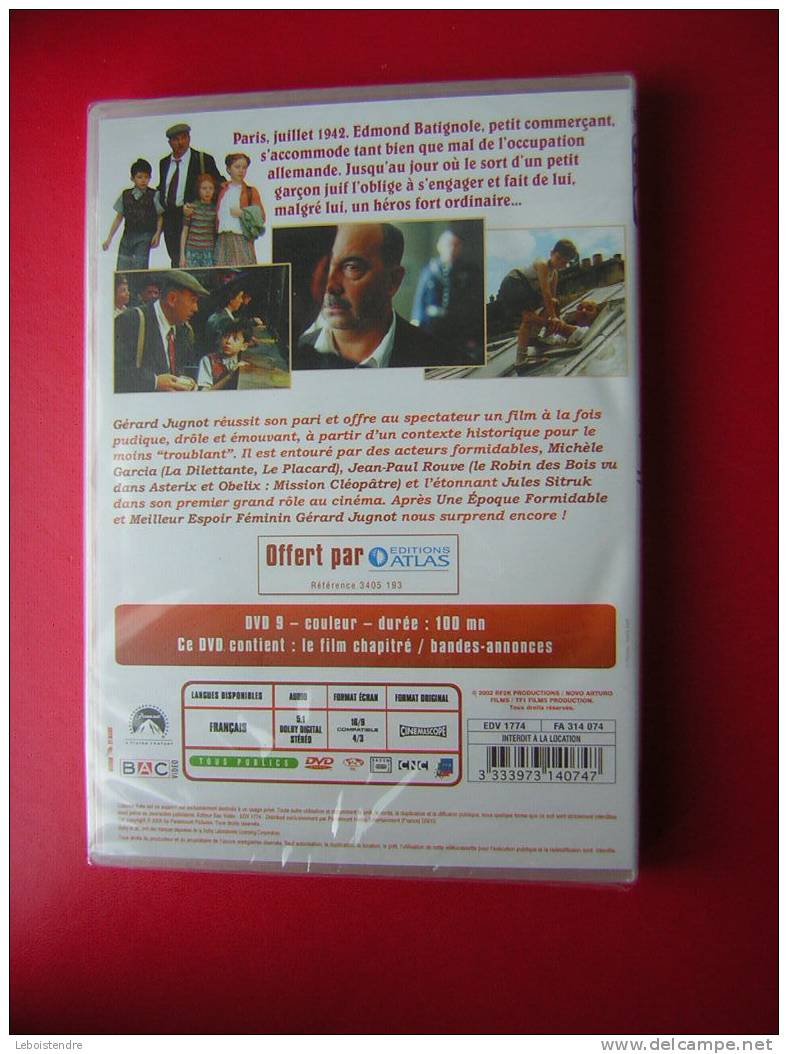 DVD -MONSIEUR BATIGNOLE UN FILM DE GERARD JUGNOT  -NEUF SOUS CELLOPHANE / BLISTER - Classiques