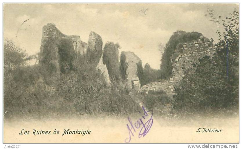 Les Ruines De Montaigle - L'Intérieur - Onhaye