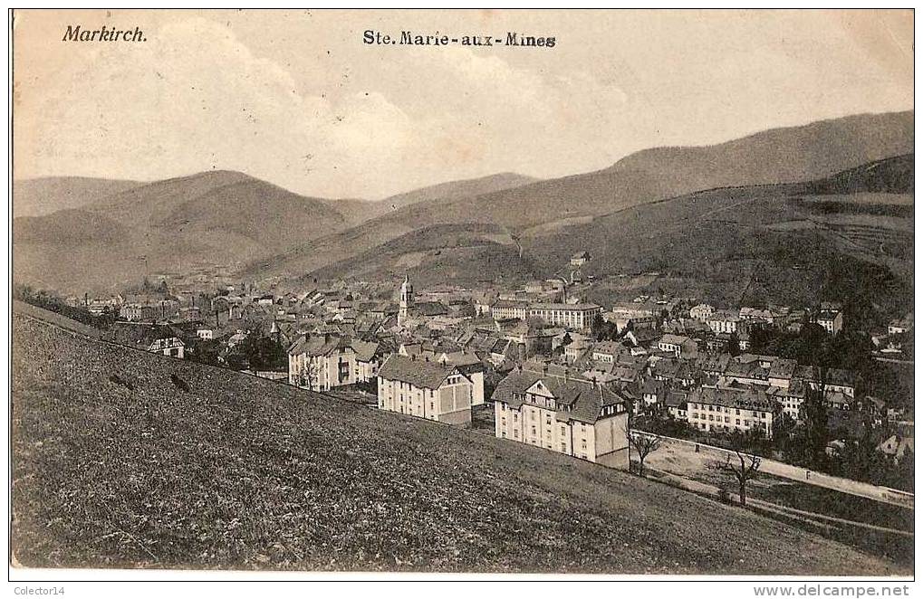 SAINTE MARIE AUX MINES 1919 - Sainte-Marie-aux-Mines