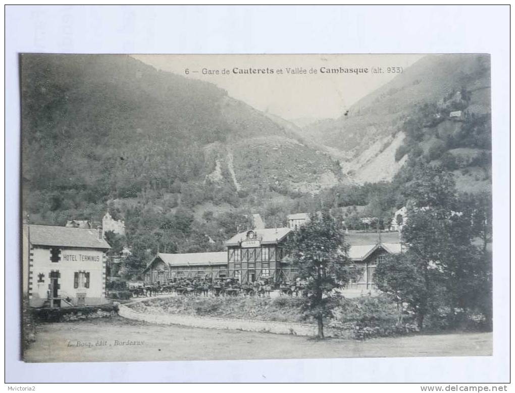 Gare De CAUTERETS Et Vallée De COMBASQUE - Cauterets