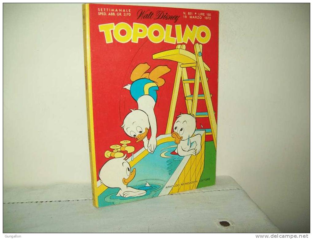 Topolino (Mondadori 1972) N. 851 - Disney