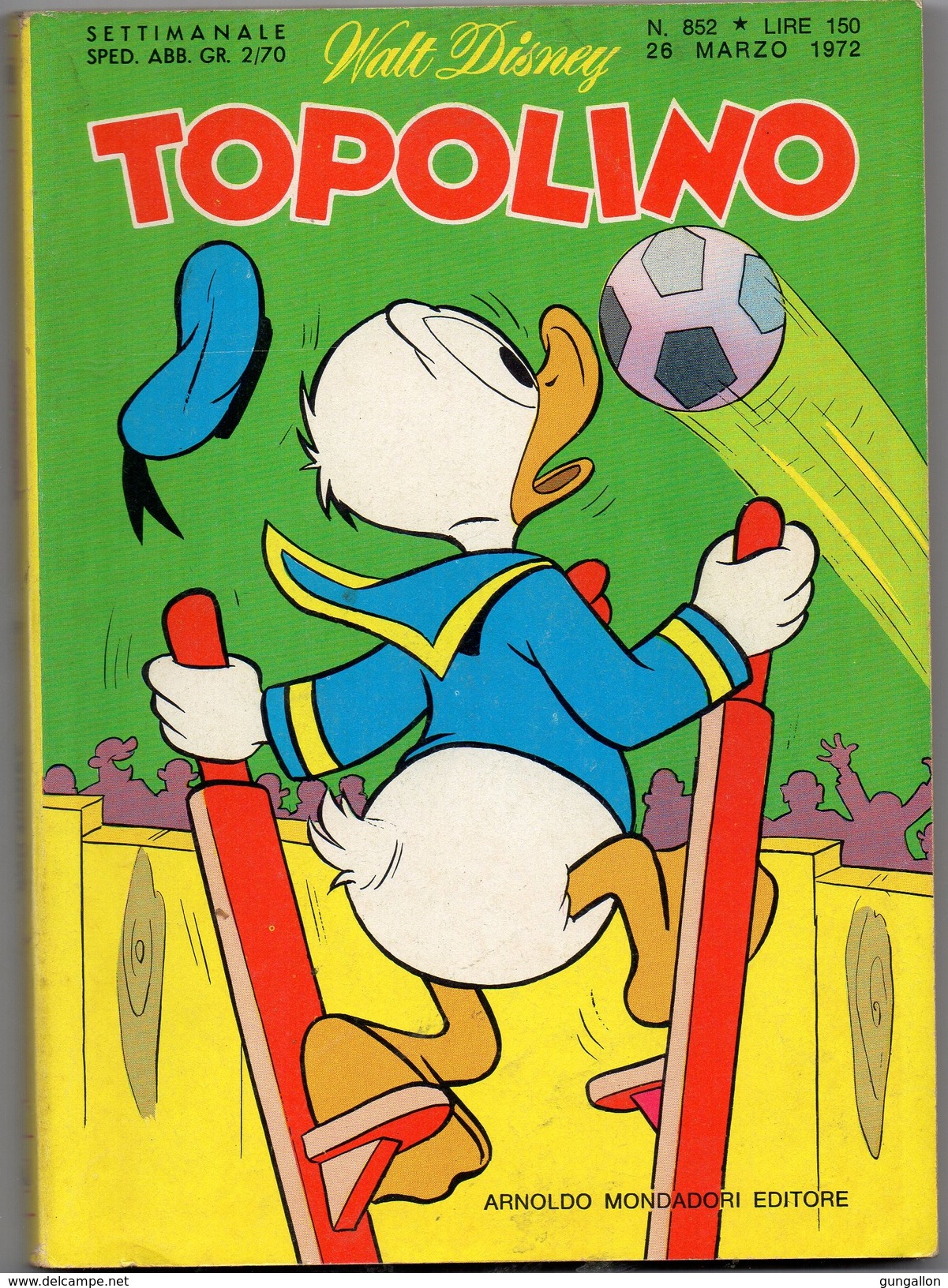 Topolino (Mondadori 1972) N. 852 - Disney