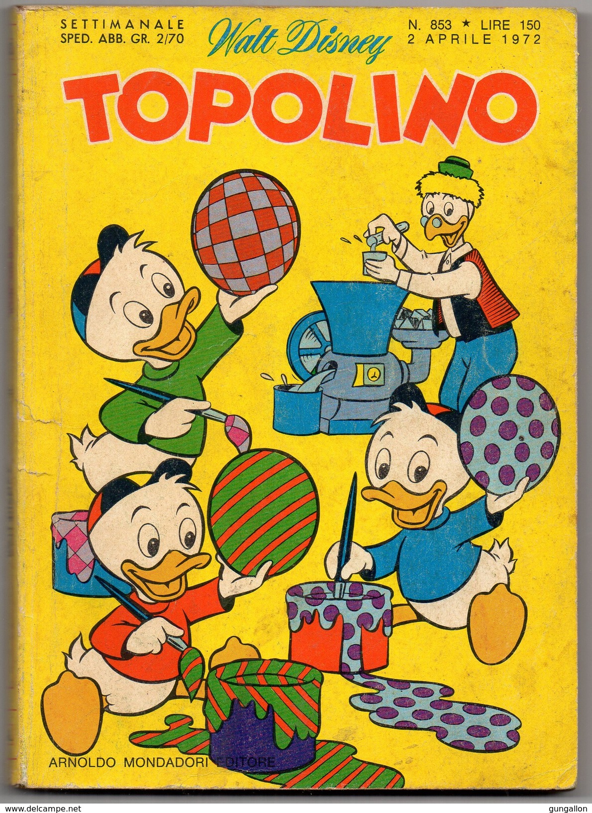 Topolino (Mondadori 1972) N. 853 - Disney