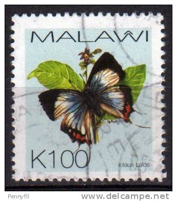 MALAWI - 2002 YT 712 USED FARFALLE - Malawi (1964-...)
