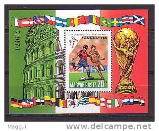 HONGRIE  BF 211  * *  Cup  1990      Football  Fussball  Soccer - 1990 – Italy