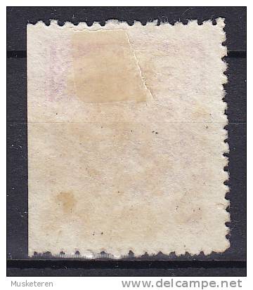 Samoa 1877-80 SG. 18    2s. EXPRESS 3-Sided (Cutted Wingmark) Perf. 12 MH* - Samoa