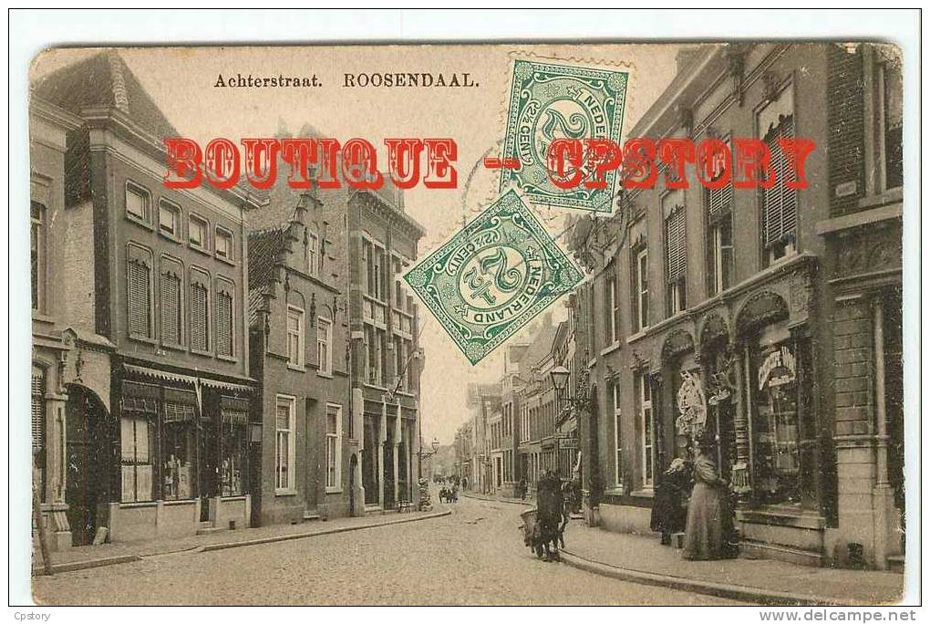 NEDERLAND - ROOSENDAAL - Achterstraat - Dos Scané - Roosendaal