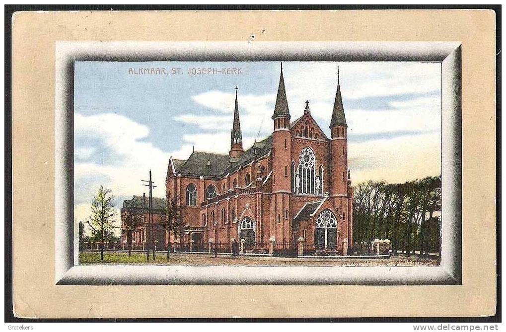 ALKMAAR St. Josephkerk Gelopen 1911 - Alkmaar