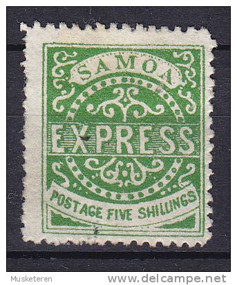 Samoa 1877-80 SG. 19    5s. EXPRESS Perf. 12 MH* - Samoa (Staat)