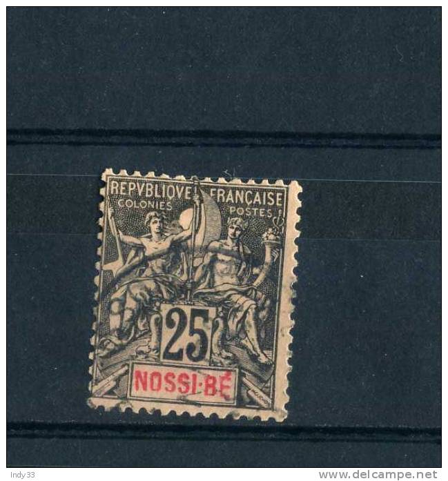 - FRANCE NOSSI-BE 1894 . OBLITERE - Used Stamps
