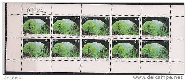 2011  Kosovo Mi. 1920-1 Sheet **MNH  Europa Der Wald - 2011