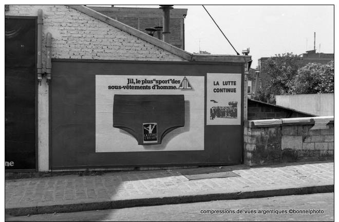 Bonnel Maurice - " Affiches De Mai 1968" -av Jean Jaurès -GENTILLY 94 -années 1960. . . ©Bonnelphoto - Gentilly