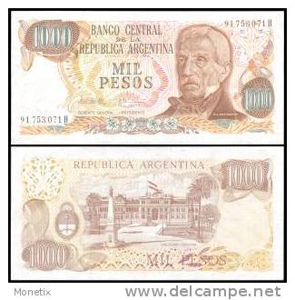 Argentina #304d-H, 1.000 Pesos, ND (1976-83), UNC - Argentinien