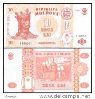 Moldova #10-2005, 10 Lei, 2005, UNC - Moldawien (Moldau)