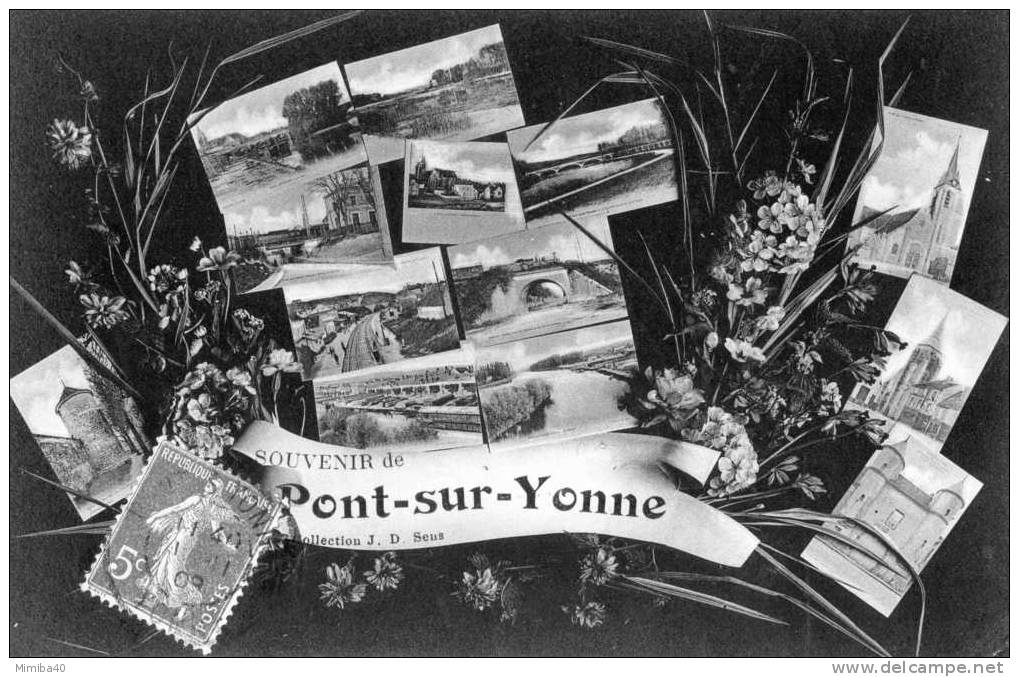 PONT SUR YONNE - Souvenir - Multivues - Pont Sur Yonne