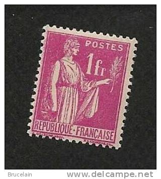 FRANCE - N° 369 T II - * - Cote 4,40 € - 1932-39 Vrede