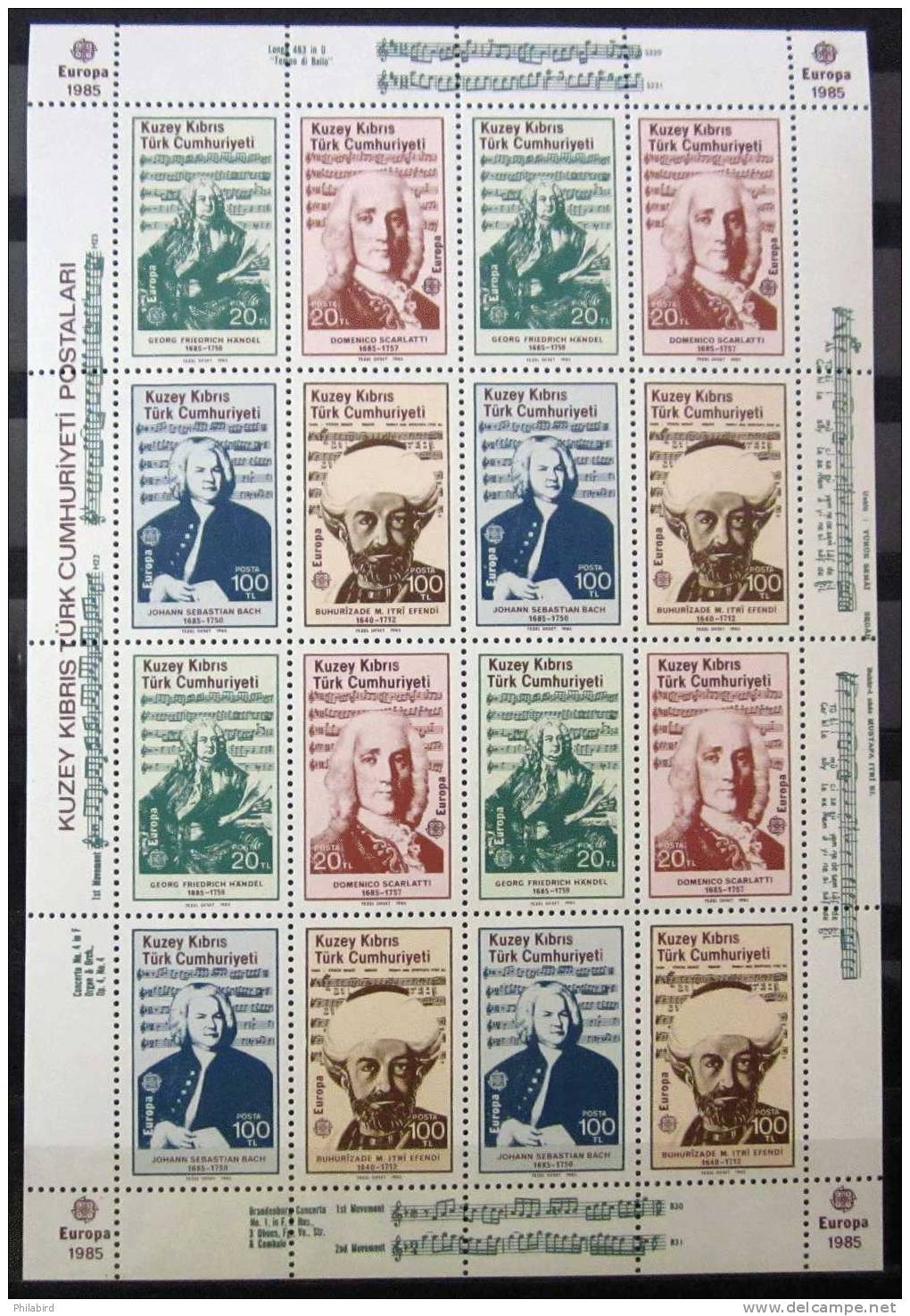 CHYPRE (turquie)           N° 151/154       NEUF**      à 25 % De La Cote - Unused Stamps