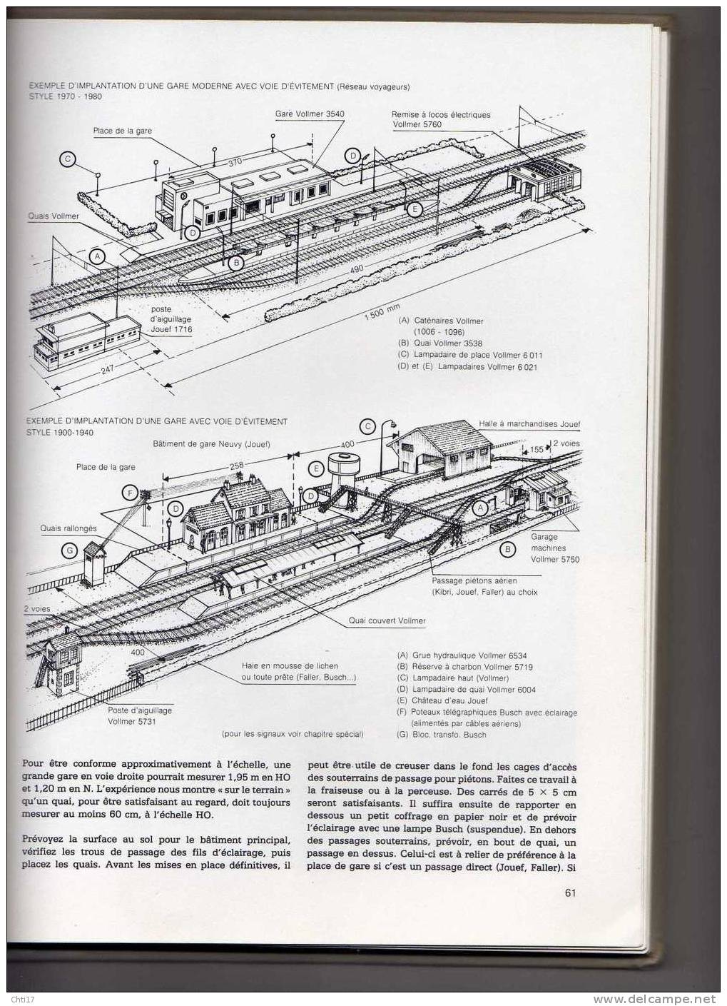 TRAINS ELECTRIQUES EN MODELES REDUITS INSTALLATION MATERIEL DECOR  ANIMATION - Bahnwesen & Tramways