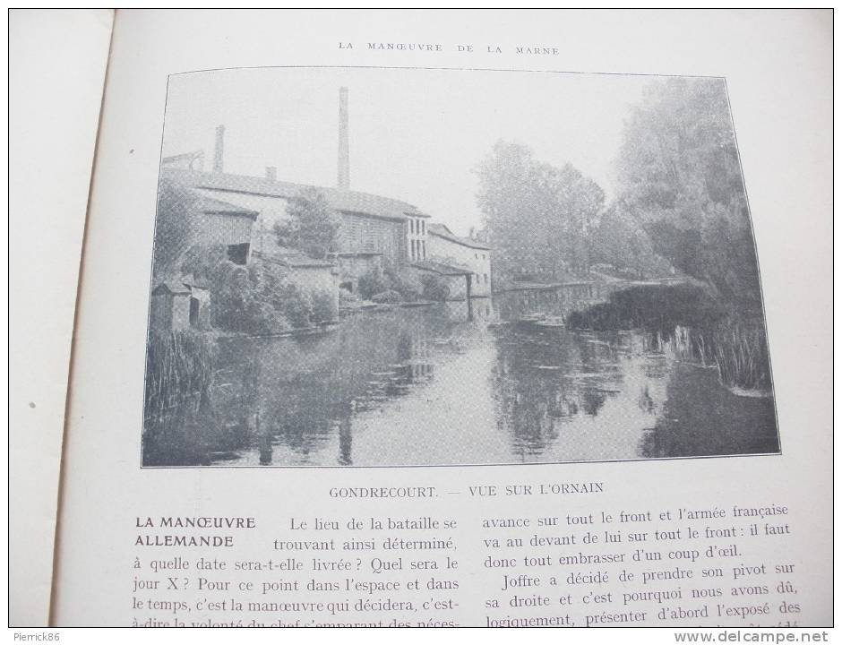 NOYON BATAILLE DE LA MARNE ESTERNAY MEAUX GONDRECOURT Paru Dans HISTOIRE ILLUSTREE GUERRE 1914 - Histoire