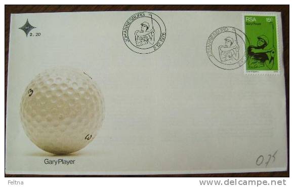 1976 SOUTH AFRICA FDC GOLF - Golf