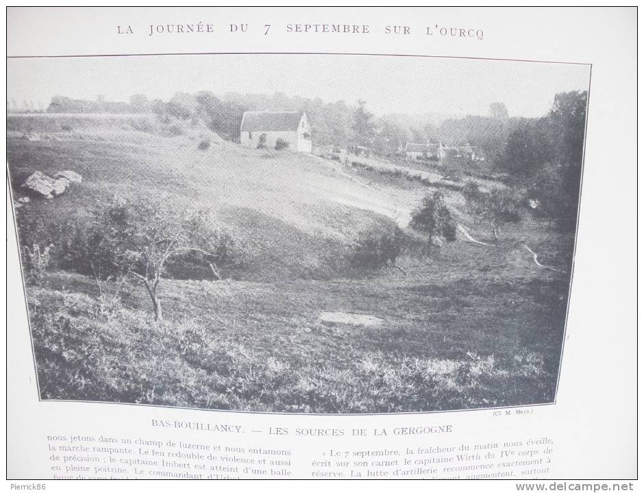 MARCILLY PUISIEUX FERME NOGEON CHATEAU DE BETZ ETAVIGNY BAS BOUILLANCY REEZ Paru dans HISTOIRE ILLUSTREE GUERRE 1914