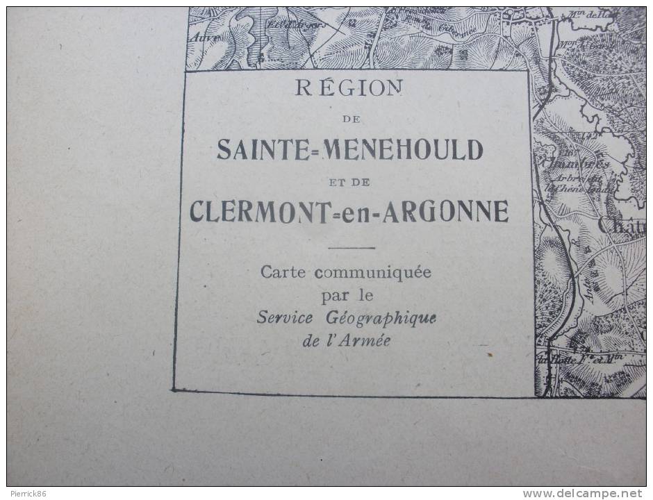 LAIMONT BEAUZE SUR AIRE VAUX MARIE SAINTE MENEHOULD CLERMONT SUR ARGONNE  LOUPPY LE PETIT HISTOIRE ILLUSTREE GUERRE 1914