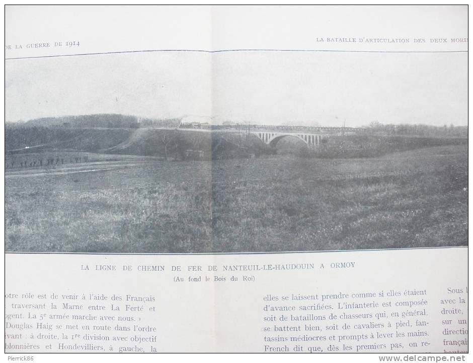 VUES DE GUE A TRESMES  MEAUX PUISIEUX FERME DE NONGLIRE ACY EN MULTIEN ORMOY SENNEVIERES  HISTOIRE ILLUSTREE GUERRE 1914 - Autres & Non Classés