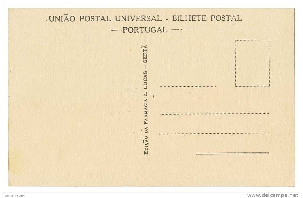 SERTÃ  - Aspecto Da Vila (Ed. Farmácia Z. Lucas) Carte Postale - Castelo Branco