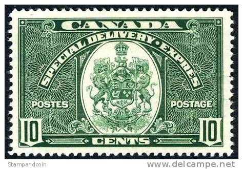 Canada E7 XF Mint Hinged 10c Special Delivery From 1939 - Espressi