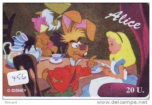 TELECARTE ETATS-UNIS (456) * DISNEY * PHONECARD * TELEFONKARTE * MOVIE * ALICE IN WONDERLAND - Disney