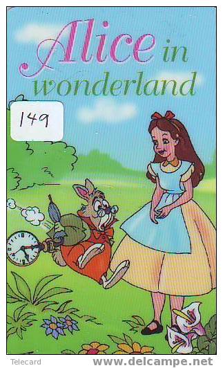 Disney ALICE IN WONDERLAND Phonecard Walt Disney World Orlando USA  (149) - Disney