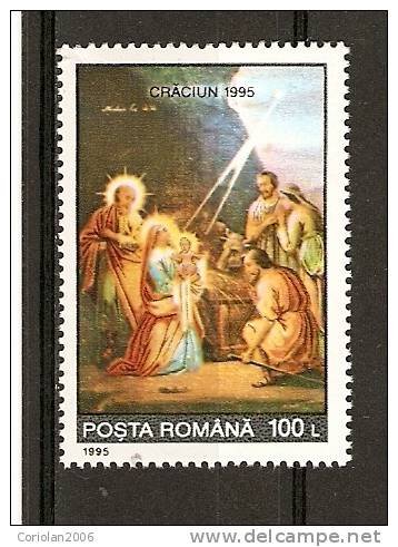 Romania 1995 / Christmas - Unused Stamps