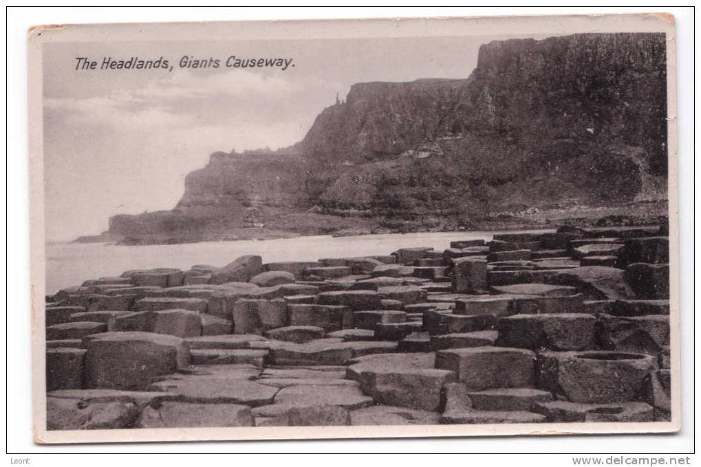 Northern Ireland - The Headlands  - Giants Causeway - Milton Postcard - Not Used - Antrim