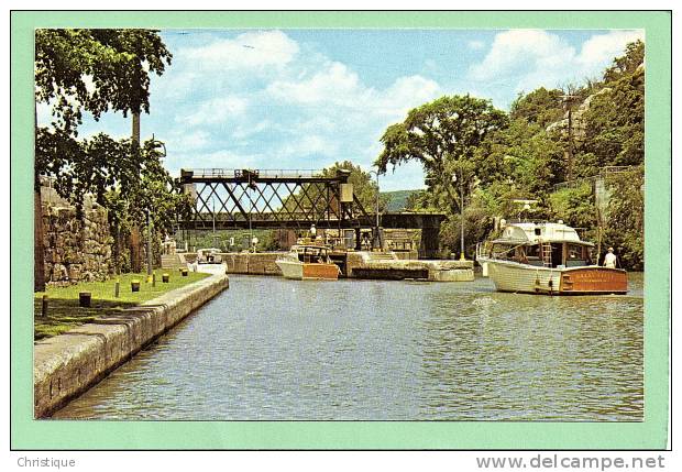 The Champlain Canal Near Whitehall NY. 1960-70s - Other & Unclassified