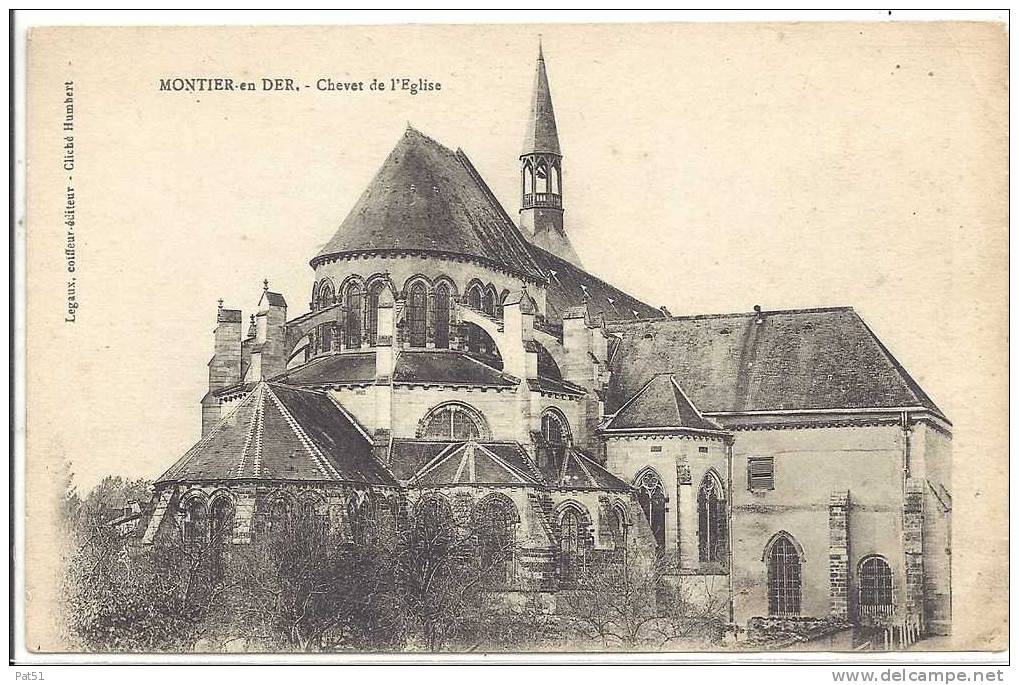 52 - Montier En Der : Chevet De L'église - Montier-en-Der