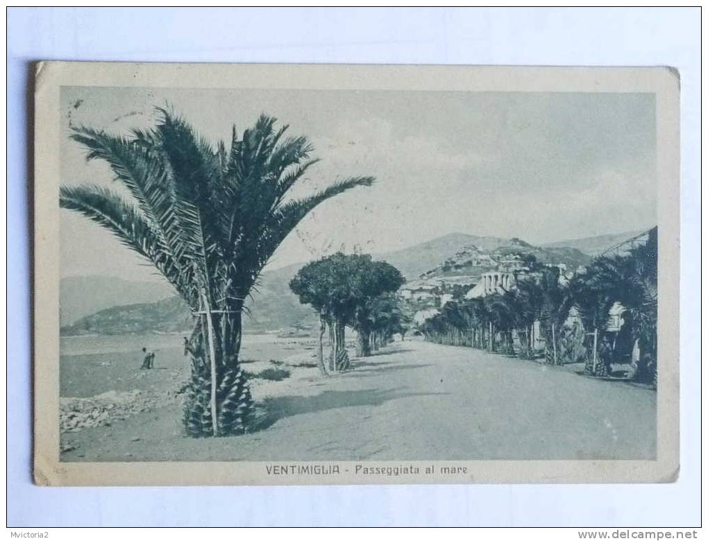 VENTIMIGLIA - Passeggiata Al Mare - Sonstige & Ohne Zuordnung