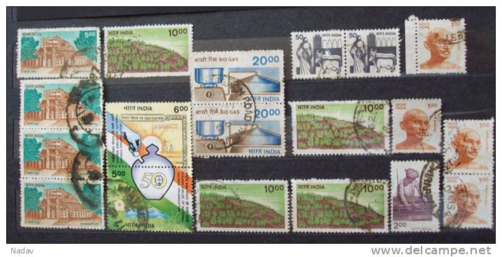 India- Used Stamps, Set- 0119. - Gebraucht