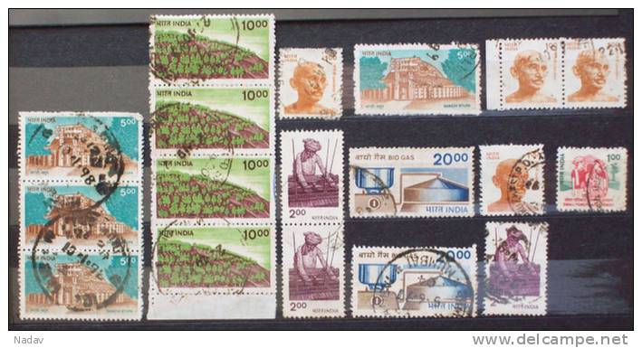 India- Used Stamps,  Set- 0318. - Usati