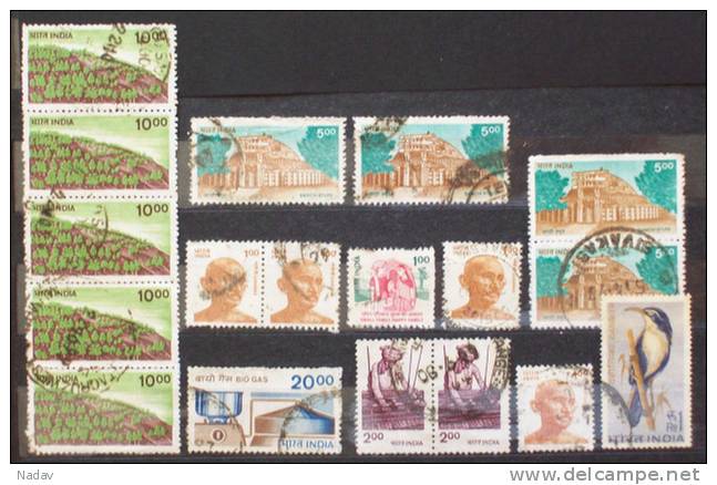 India- Used Stamps,  Set- 0418. - Gebruikt
