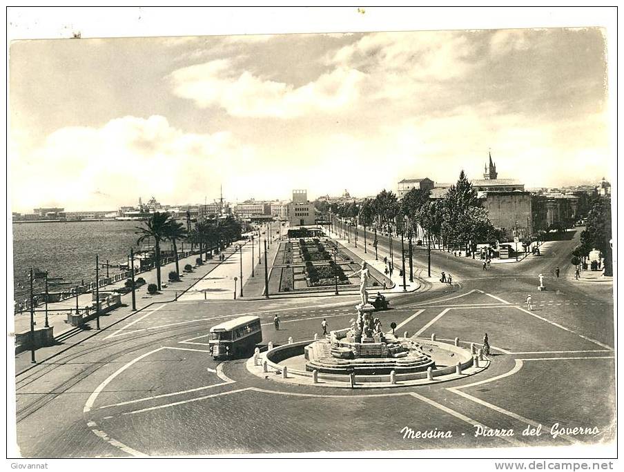 MESSINA-PIAZZA      1950 - Messina