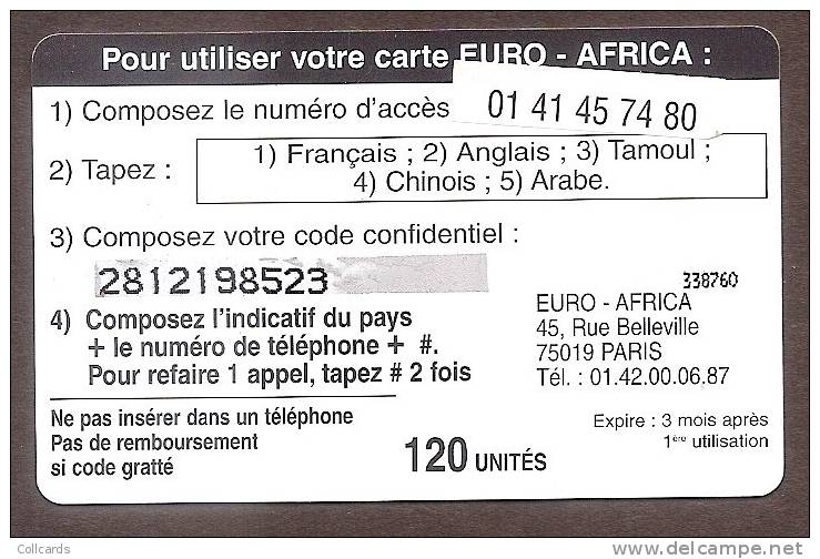 Africa Thema Prepaid . - Autres - Afrique