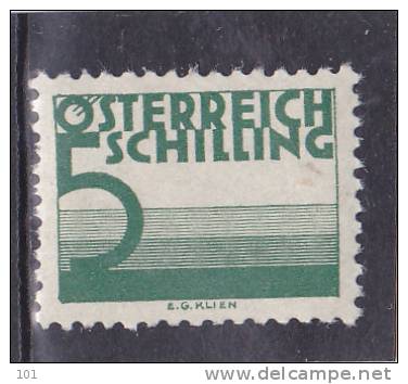 1925 PORTO 5 SCHILLING ** - Impuestos