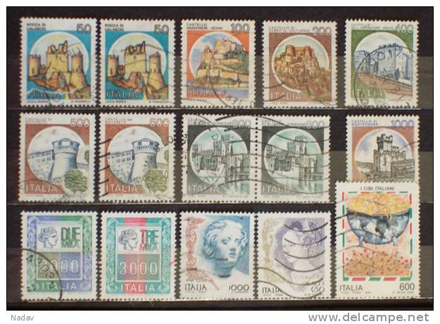 Italy - Used Stamps -0515 - Lotti E Collezioni